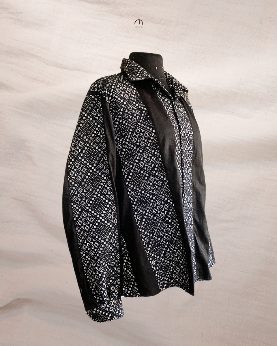 Black Inabel Pinilian Polo Shirt – Namnama PH